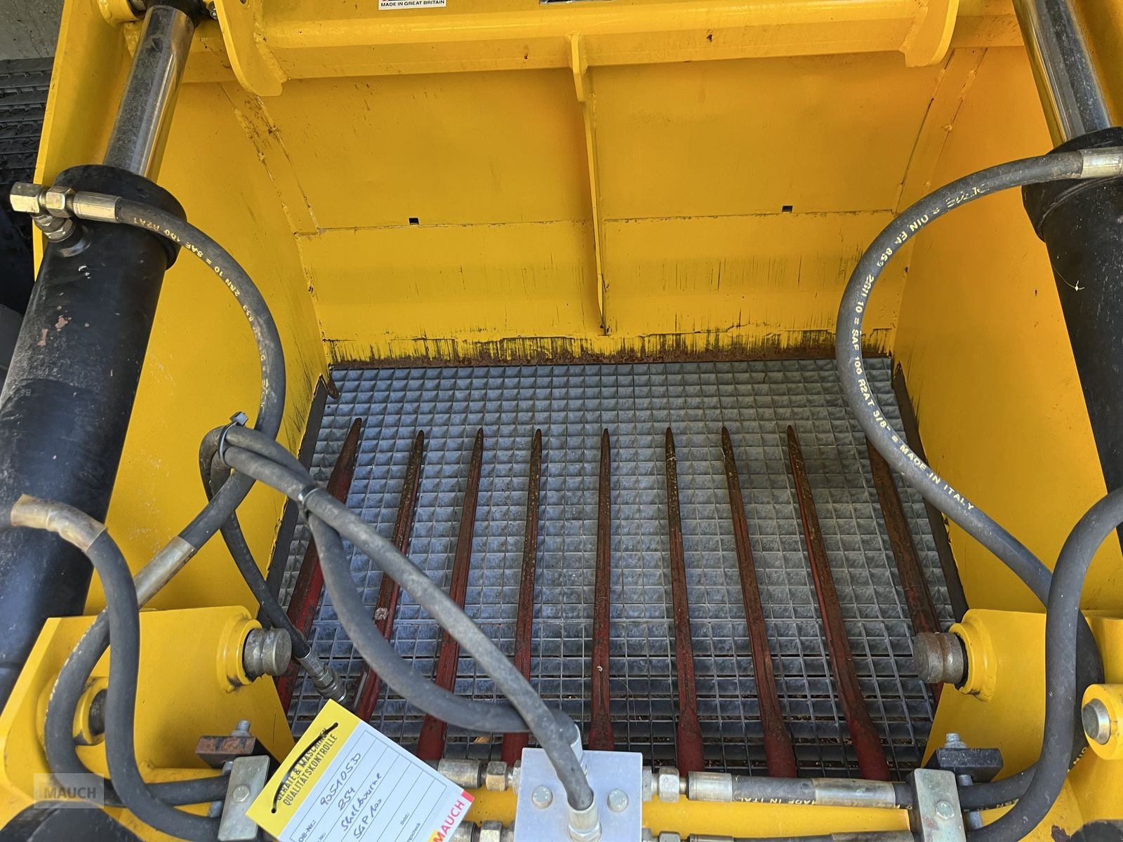 Siloentnahmegerät & Verteilgerät typu Parmiter Shelbourne SGP100 1200mm Weidemann HV, Gebrauchtmaschine v Burgkirchen (Obrázek 3)