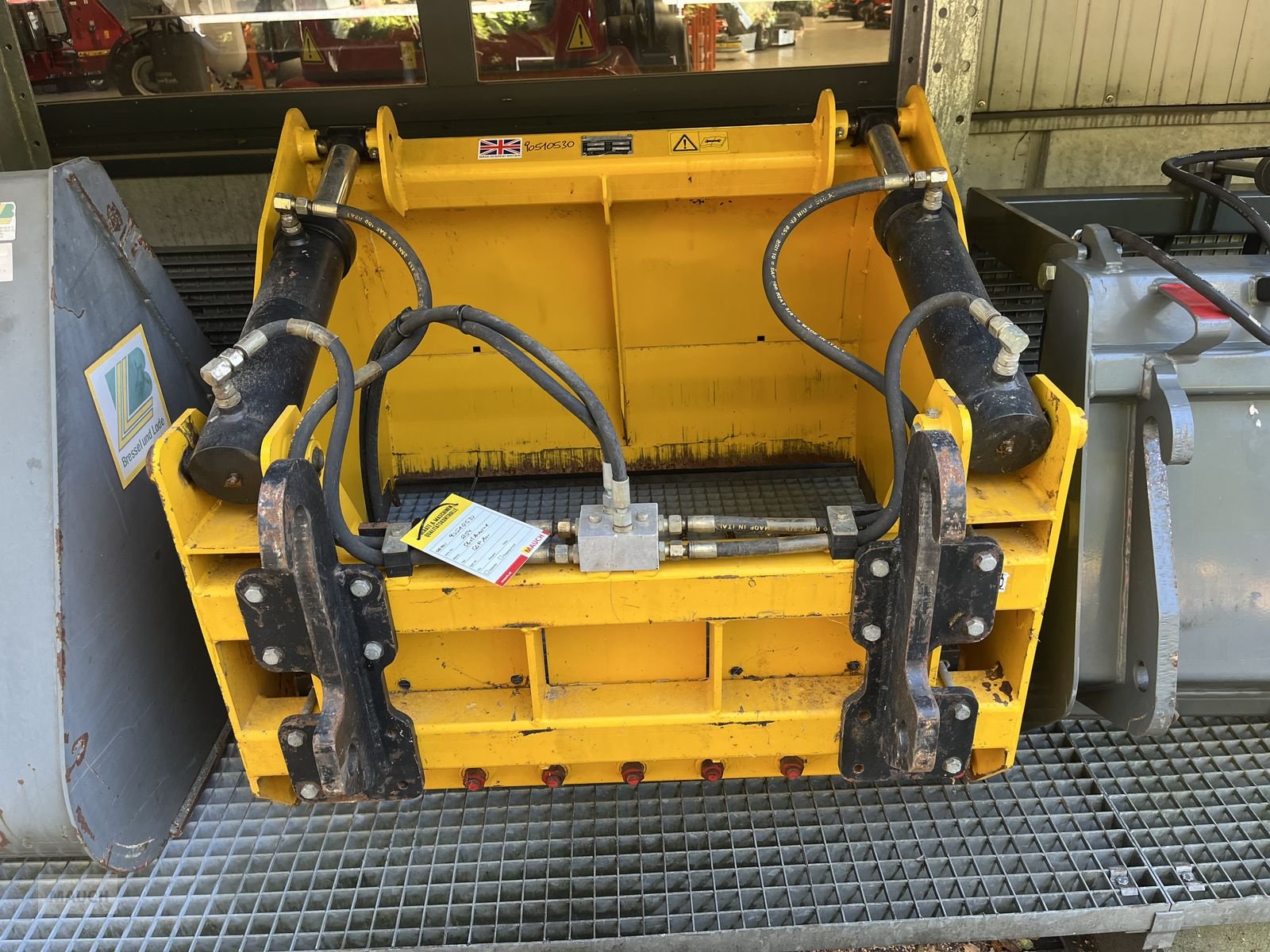 Siloentnahmegerät & Verteilgerät typu Parmiter Shelbourne SGP100 1200mm Weidemann HV, Gebrauchtmaschine v Burgkirchen (Obrázek 2)