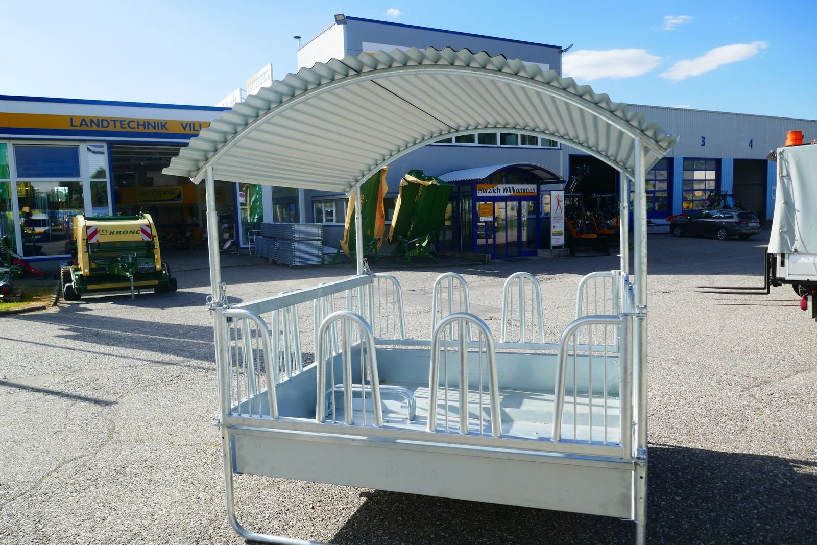 Siloentnahmegerät & Verteilgerät Türe ait Patura Compact Viereckraufe, Gebrauchtmaschine içinde Villach (resim 10)