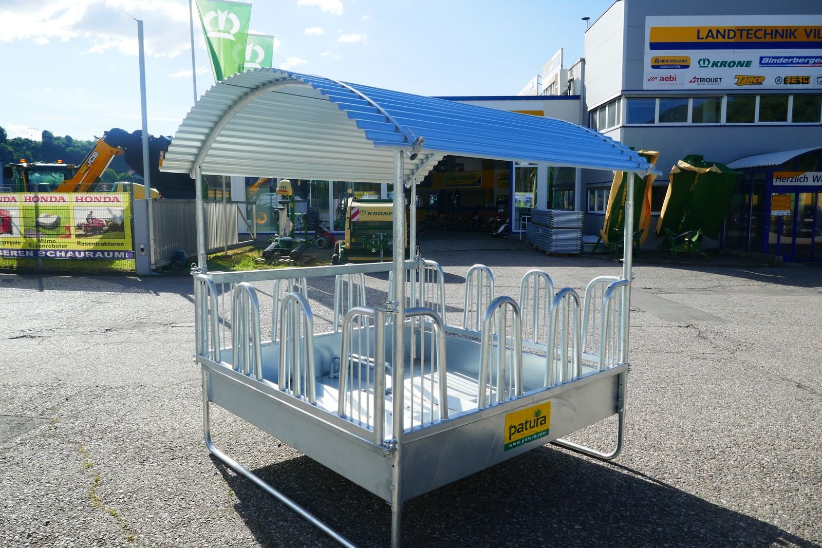 Siloentnahmegerät & Verteilgerät Türe ait Patura Compact Viereckraufe, Gebrauchtmaschine içinde Villach (resim 9)