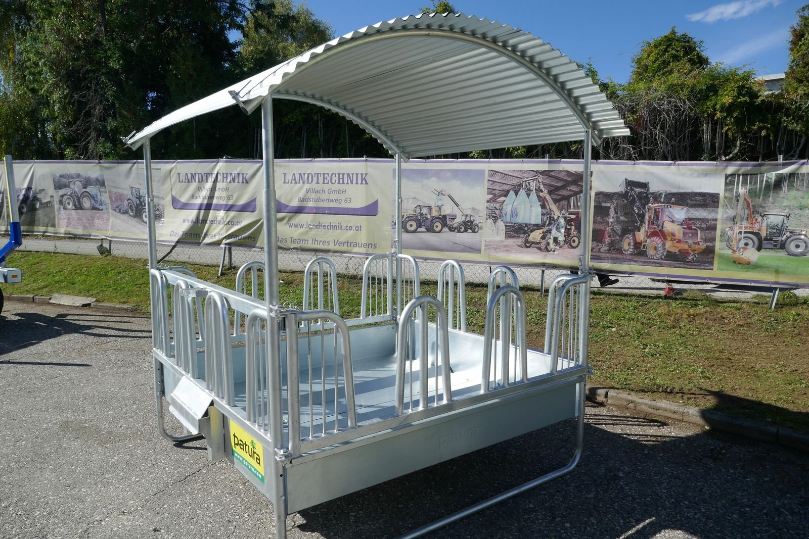 Siloentnahmegerät & Verteilgerät of the type Patura Compact Viereckraufe, Gebrauchtmaschine in Villach (Picture 2)