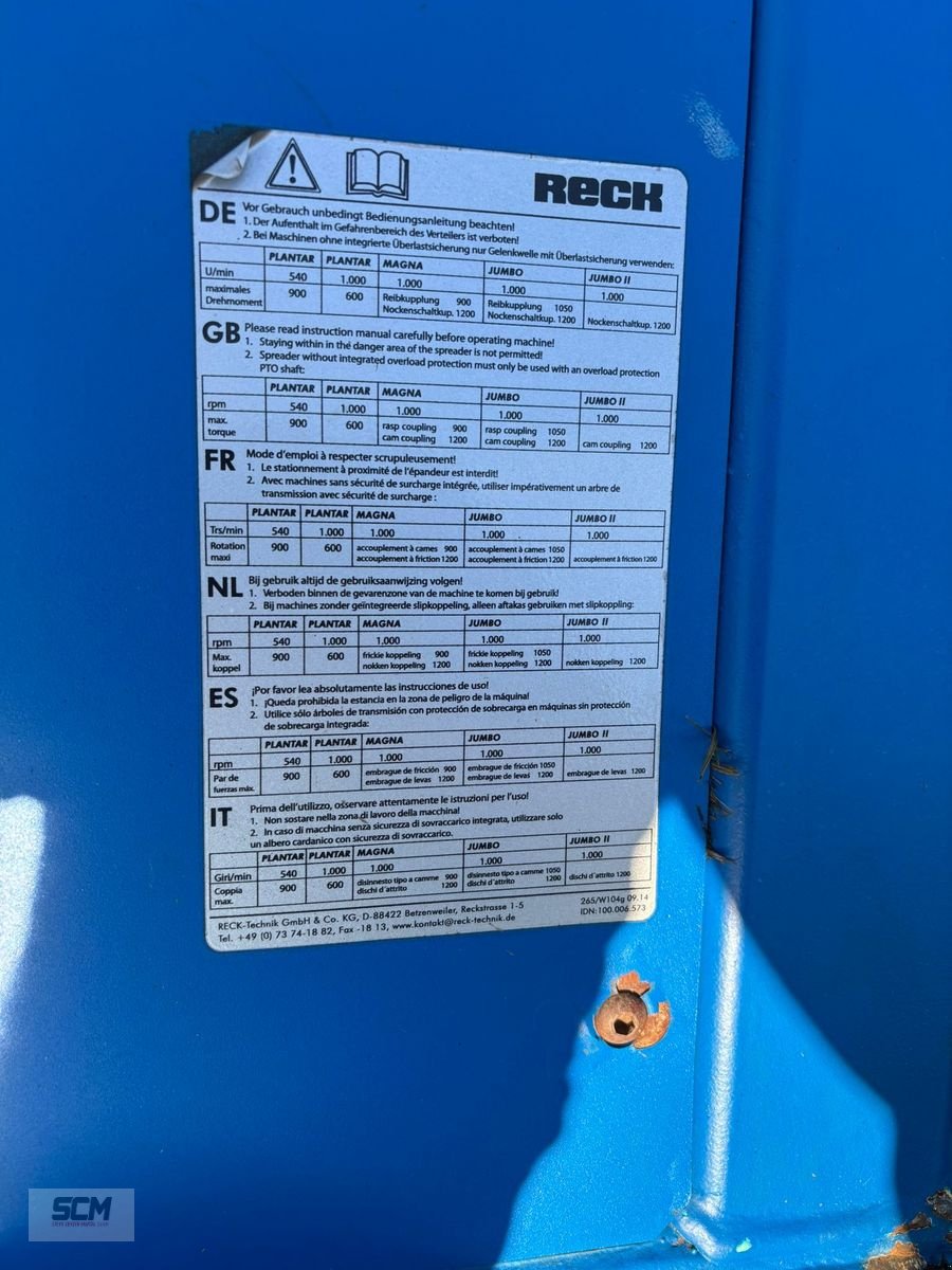 Siloentnahmegerät & Verteilgerät typu Reck Siloverteiler Magna 2,2m, Gebrauchtmaschine v St. Marein (Obrázek 7)