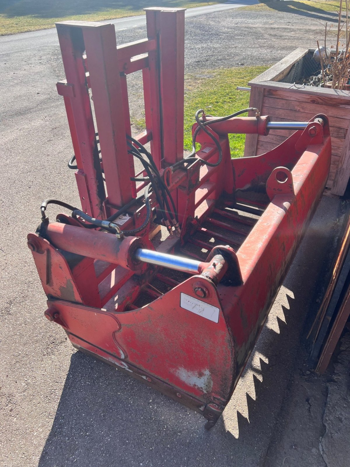 Siloentnahmegerät & Verteilgerät типа Redrock Silagezange, Gebrauchtmaschine в Grünenbach (Фотография 1)