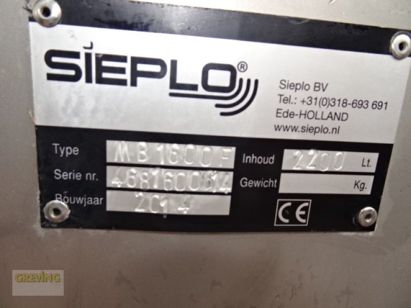 Siloentnahmegerät & Verteilgerät a típus Sieplo MB 1600F, Mischdosiergerät,, Gebrauchtmaschine ekkor: Greven (Kép 19)