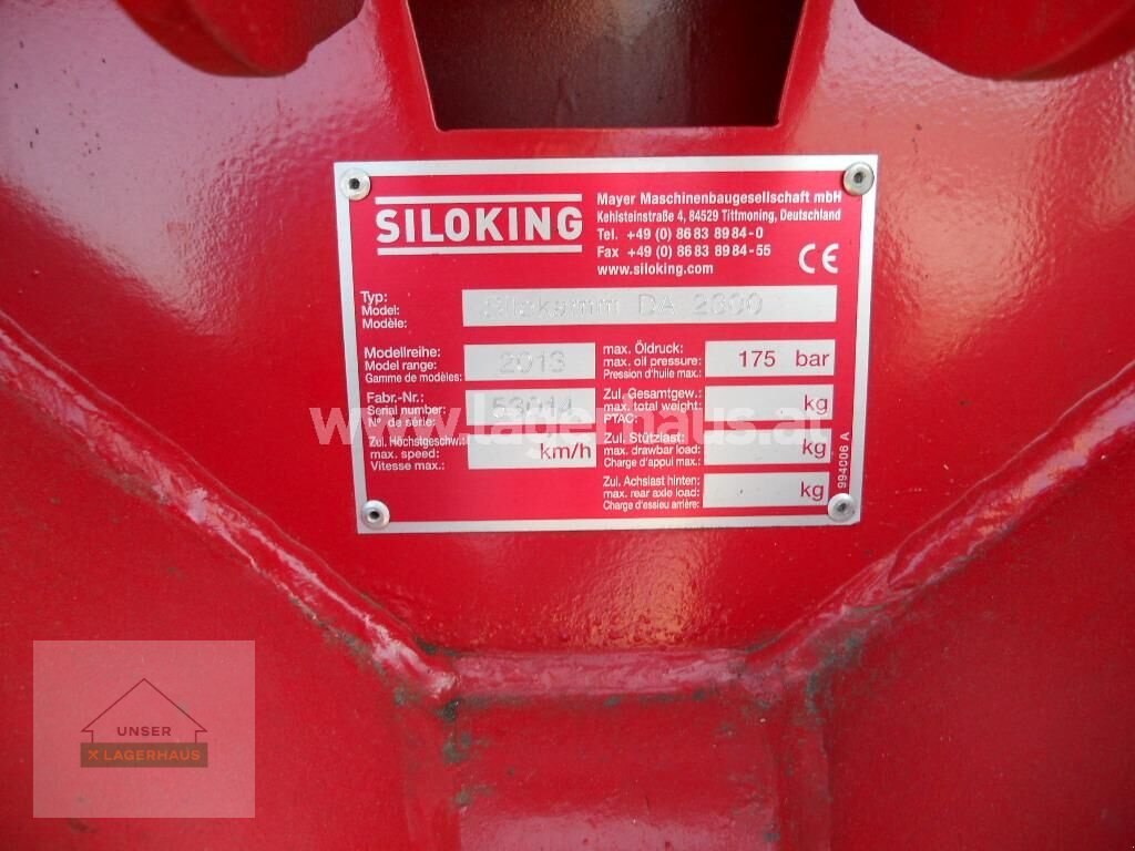 Siloentnahmegerät & Verteilgerät типа Siloking DA 3600, Gebrauchtmaschine в Ottensheim (Фотография 9)