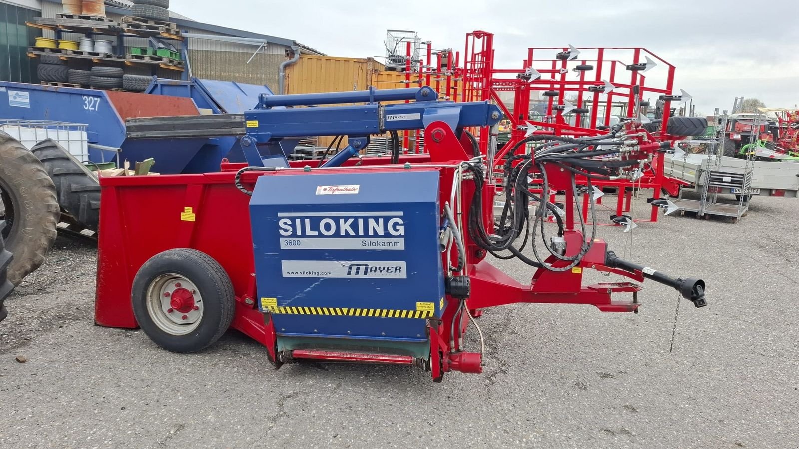 Siloentnahmegerät & Verteilgerät du type Siloking DA 3600F, Gebrauchtmaschine en Gundertshausen (Photo 5)