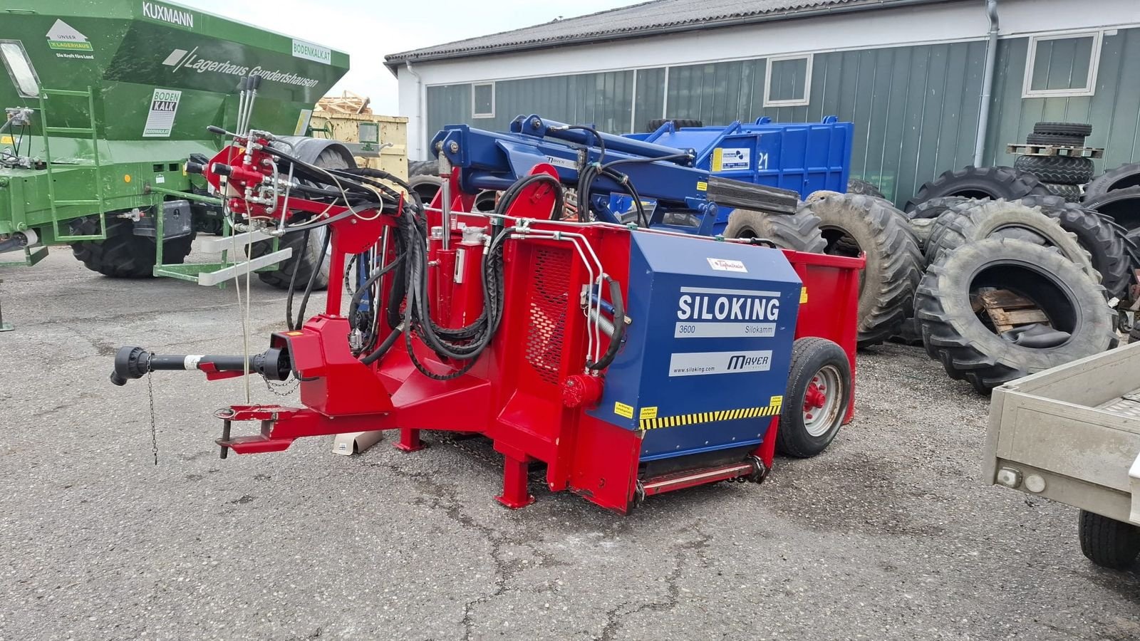 Siloentnahmegerät & Verteilgerät du type Siloking DA 3600F, Gebrauchtmaschine en Gundertshausen (Photo 10)