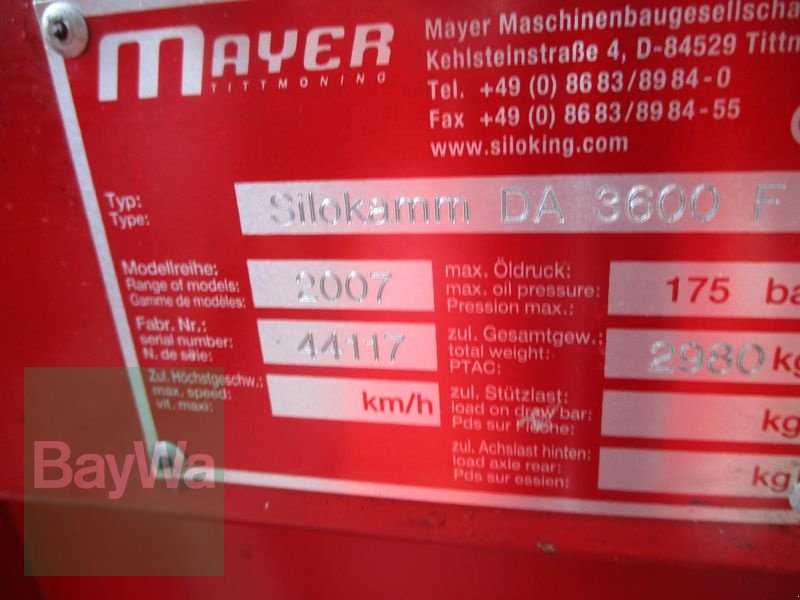 Siloentnahmegerät & Verteilgerät des Typs Siloking SELBSTFAHRER DA 3600 SF  #44, Gebrauchtmaschine in Schönau b.Tuntenhausen (Bild 21)