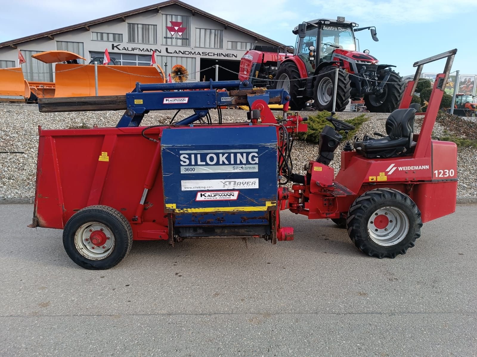 Siloentnahmegerät & Verteilgerät of the type Siloking Silokamm 3600, Gebrauchtmaschine in NATTERNBACH (Picture 7)