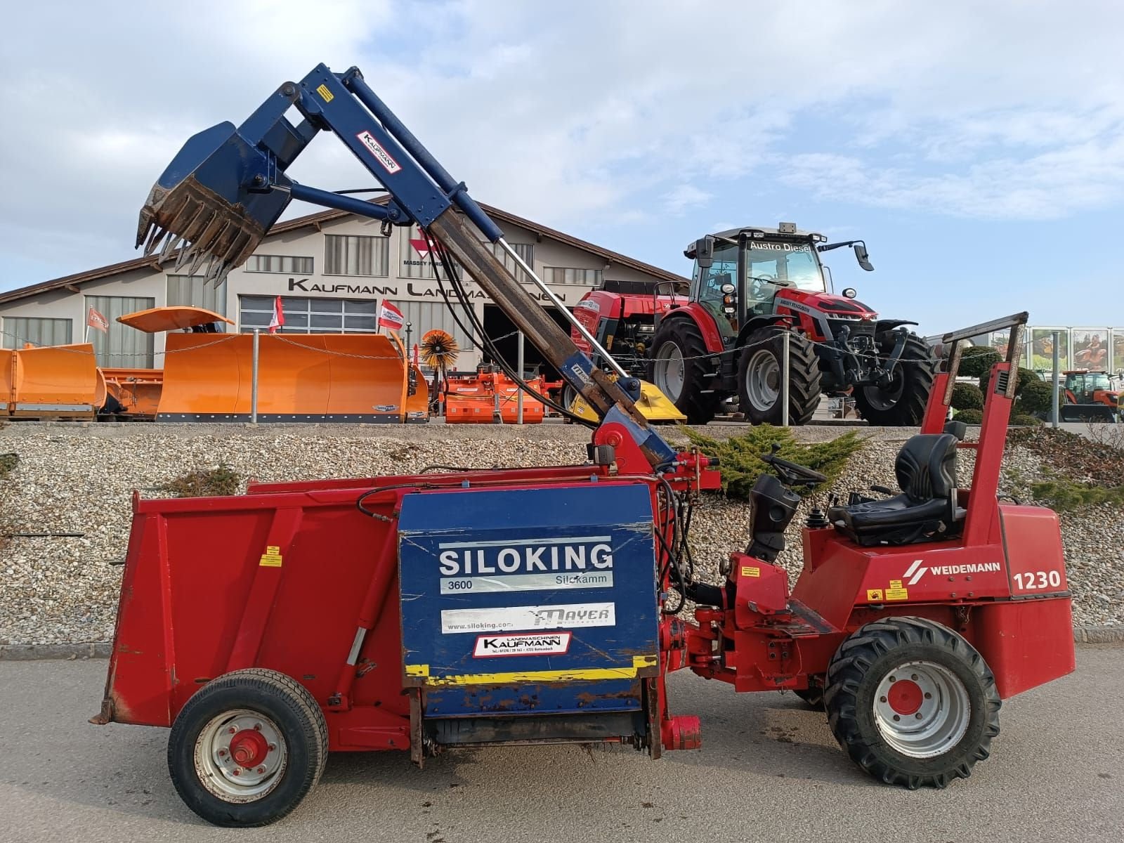 Siloentnahmegerät & Verteilgerät of the type Siloking Silokamm 3600, Gebrauchtmaschine in NATTERNBACH (Picture 1)