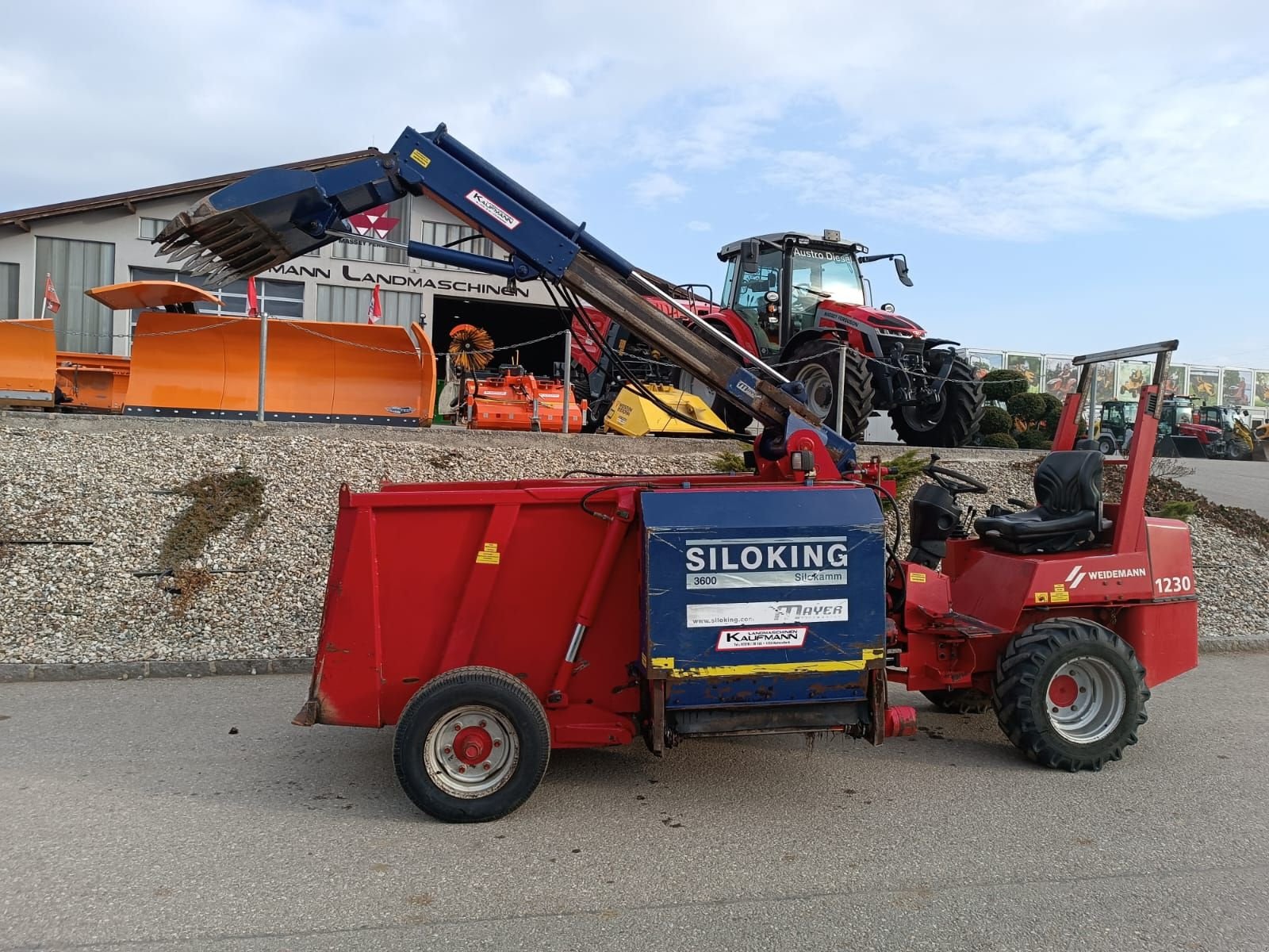 Siloentnahmegerät & Verteilgerät of the type Siloking Silokamm 3600, Gebrauchtmaschine in NATTERNBACH (Picture 3)