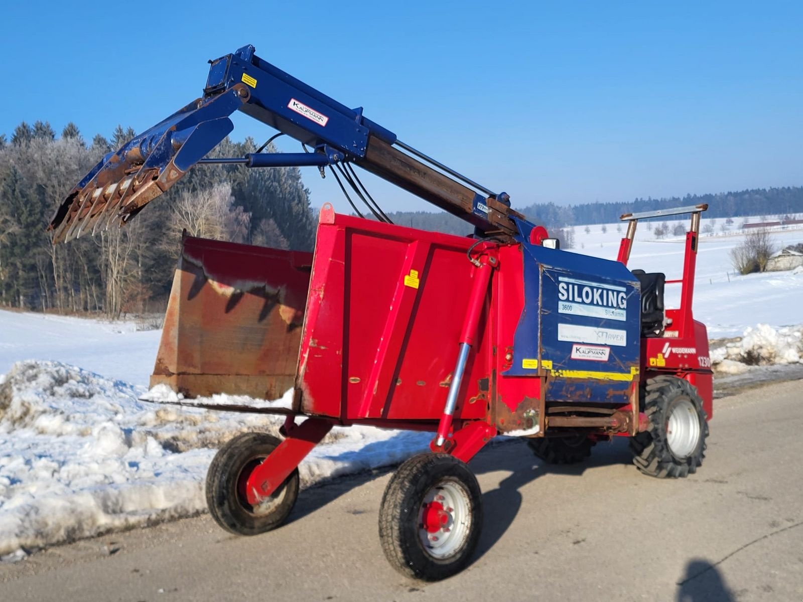 Siloentnahmegerät & Verteilgerät typu Siloking Silokamm DA 3600 SF, Gebrauchtmaschine v NATTERNBACH (Obrázek 14)