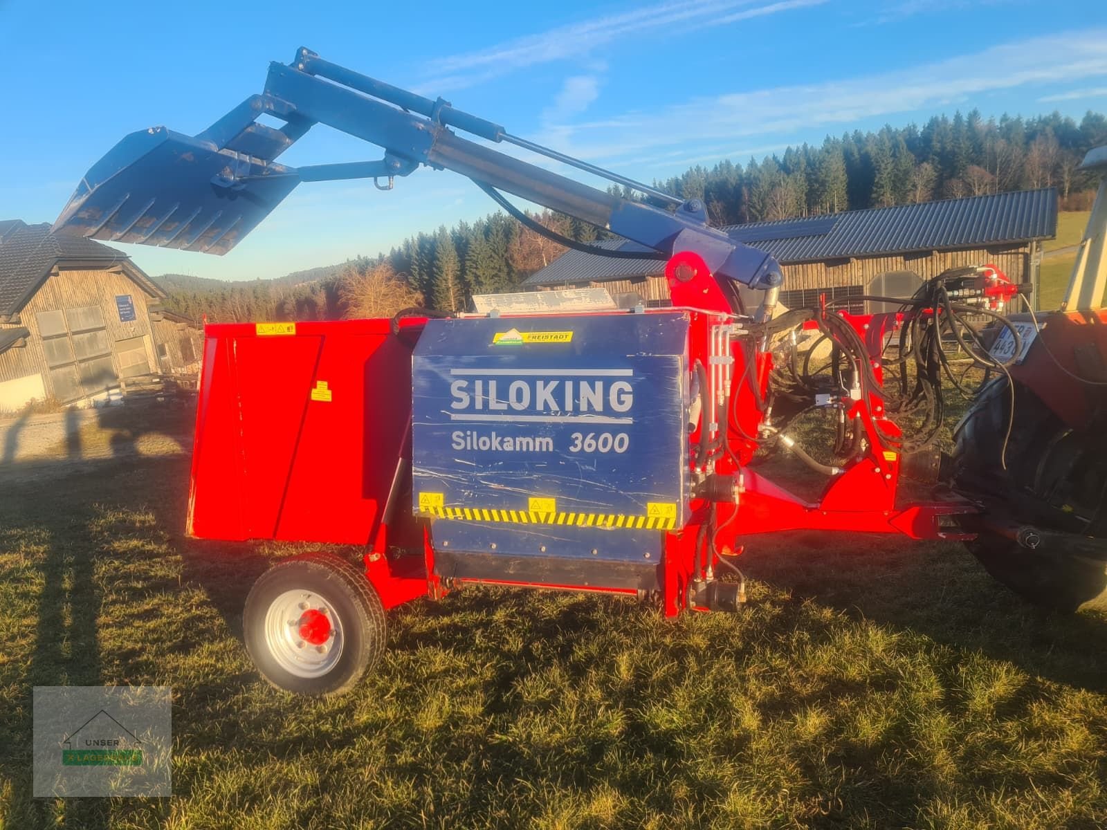 Siloentnahmegerät & Verteilgerät des Typs Siloking Silokamm DA 3600, Gebrauchtmaschine in Freistadt (Bild 1)