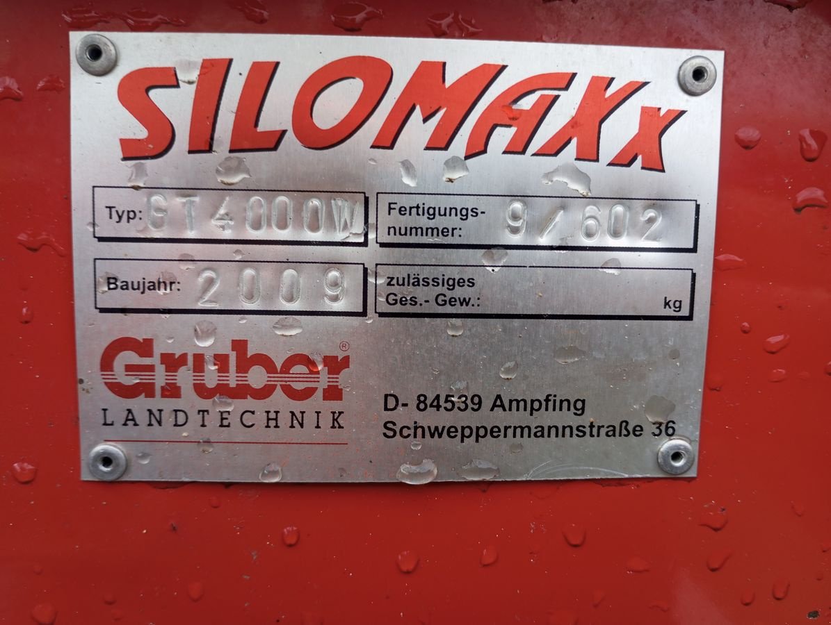 Siloentnahmegerät & Verteilgerät des Typs Silomaxx Silokamm GT 4000, Gebrauchtmaschine in NATTERNBACH (Bild 4)