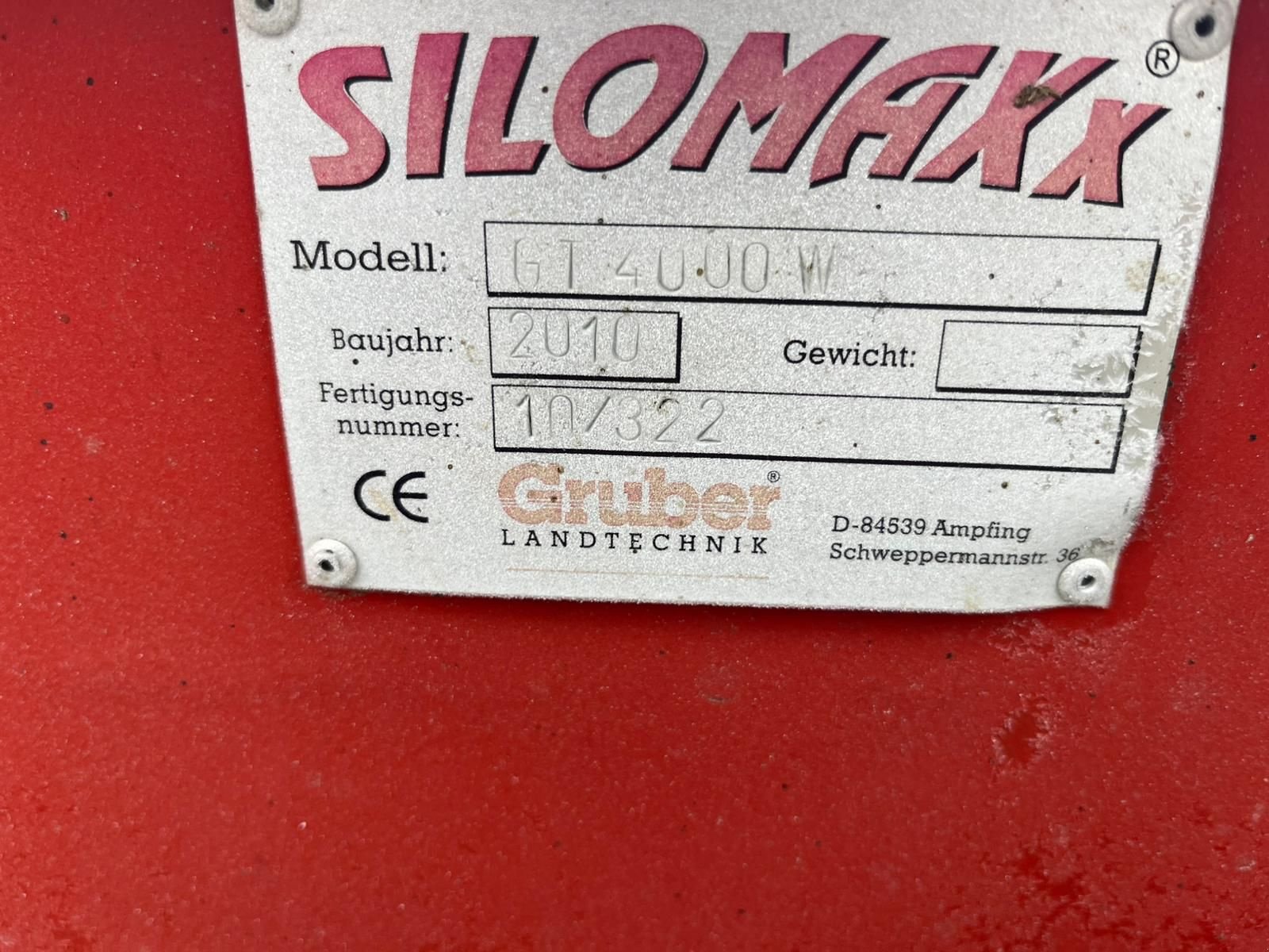 Siloentnahmegerät & Verteilgerät типа Silomaxx Silokamm GT 4000, Gebrauchtmaschine в NATTERNBACH (Фотография 7)