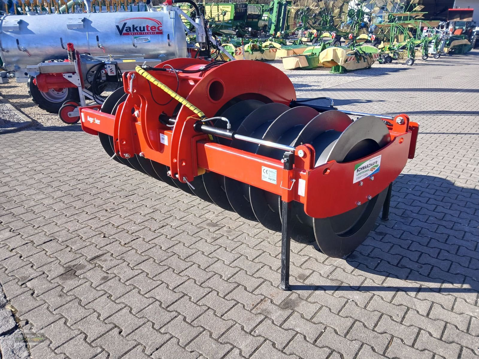 Siloentnahmegerät & Verteilgerät des Typs Sonstige Agroler WPH 300 Verdichterwalze, Gebrauchtmaschine in Aurolzmünster (Bild 2)