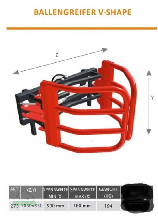 Siloentnahmegerät & Verteilgerät des Typs Sonstige Ballengreifer, Neumaschine in Hartberg (Bild 1)