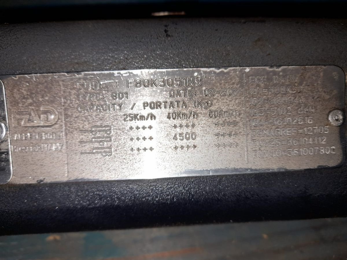 Siloentnahmegerät & Verteilgerät Türe ait Sonstige Bremsachse, Gebrauchtmaschine içinde Judenburg (resim 3)