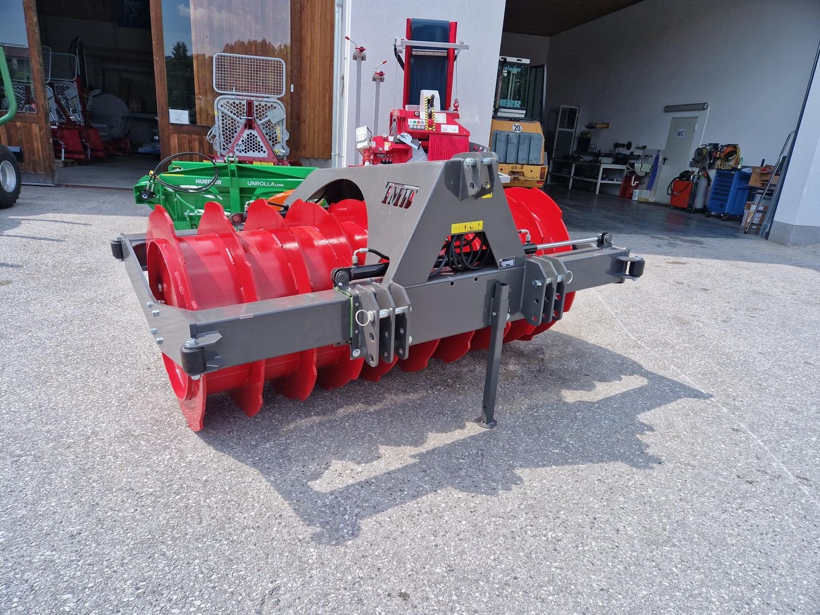 Siloentnahmegerät & Verteilgerät типа Sonstige HULK 250H Silowalze, Verdichterwalze, Gebrauchtmaschine в Grünbach (Фотография 4)