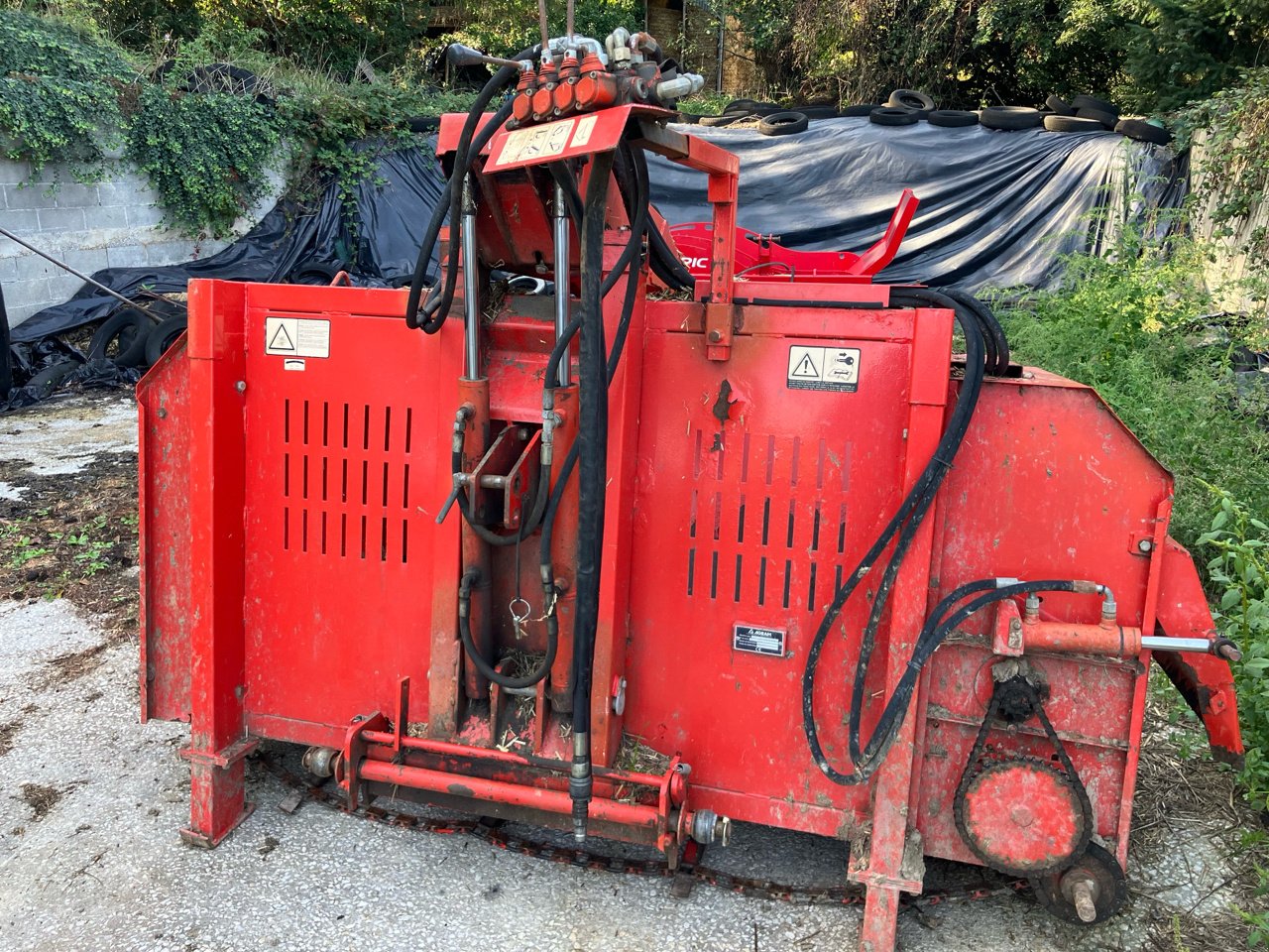 Siloentnahmegerät & Verteilgerät Türe ait Sonstige Jet distri, Gebrauchtmaschine içinde MORLHON LE HAUT (resim 3)