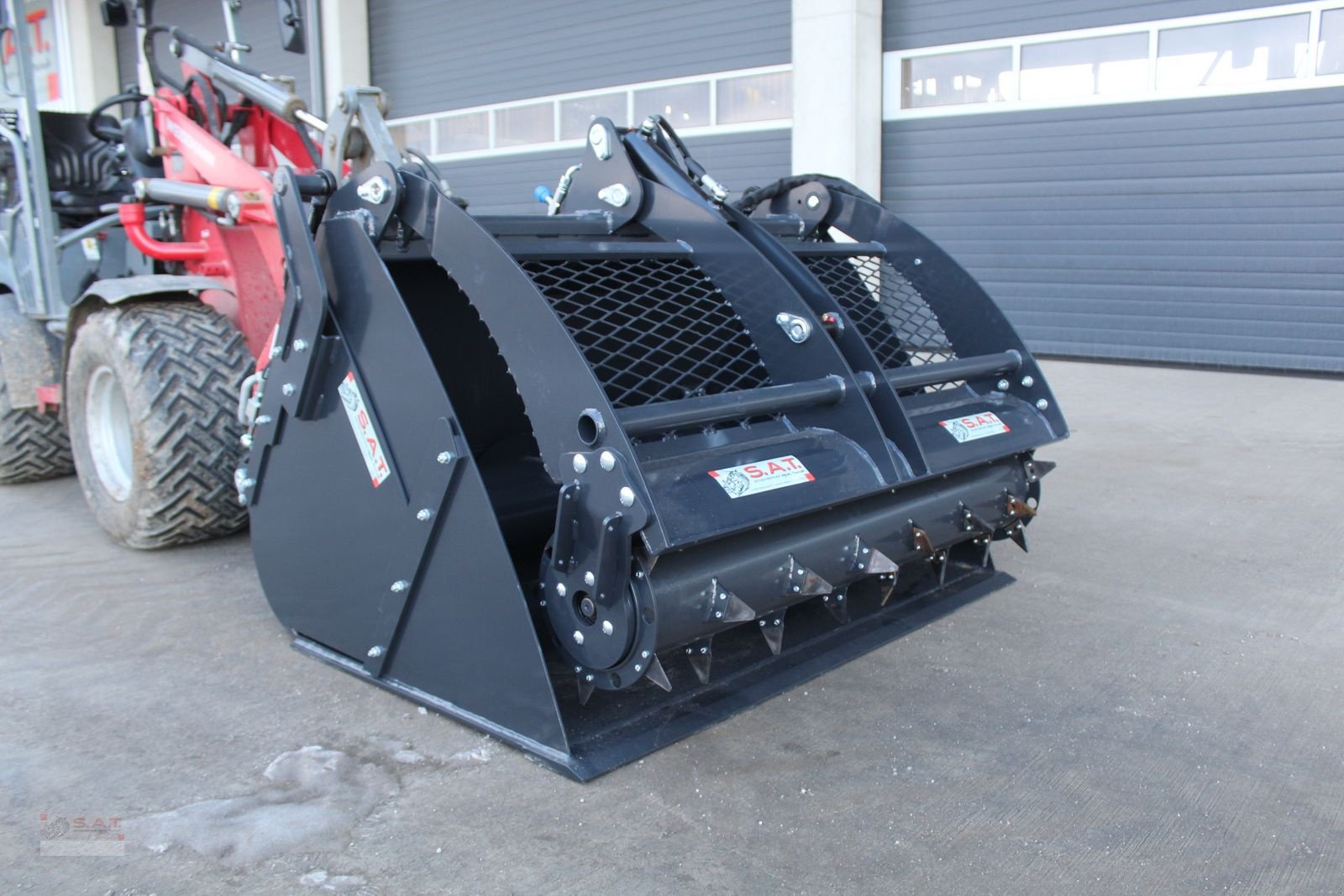 Siloentnahmegerät & Verteilgerät типа Sonstige SAT Einfütterschaufel mit Fräse, Neumaschine в Eberschwang (Фотография 2)