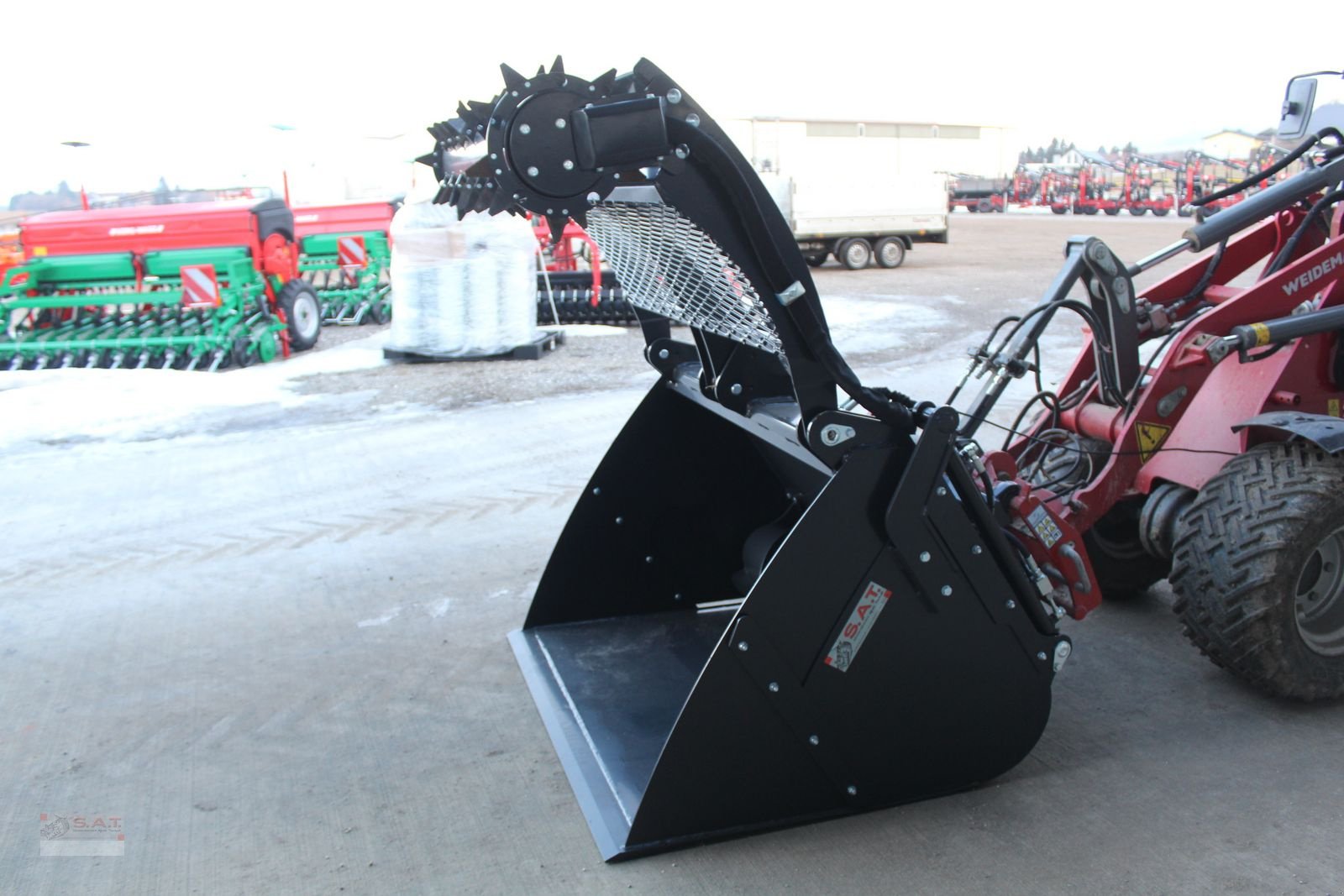 Siloentnahmegerät & Verteilgerät типа Sonstige SAT Einfütterschaufel mit Fräse, Neumaschine в Eberschwang (Фотография 10)