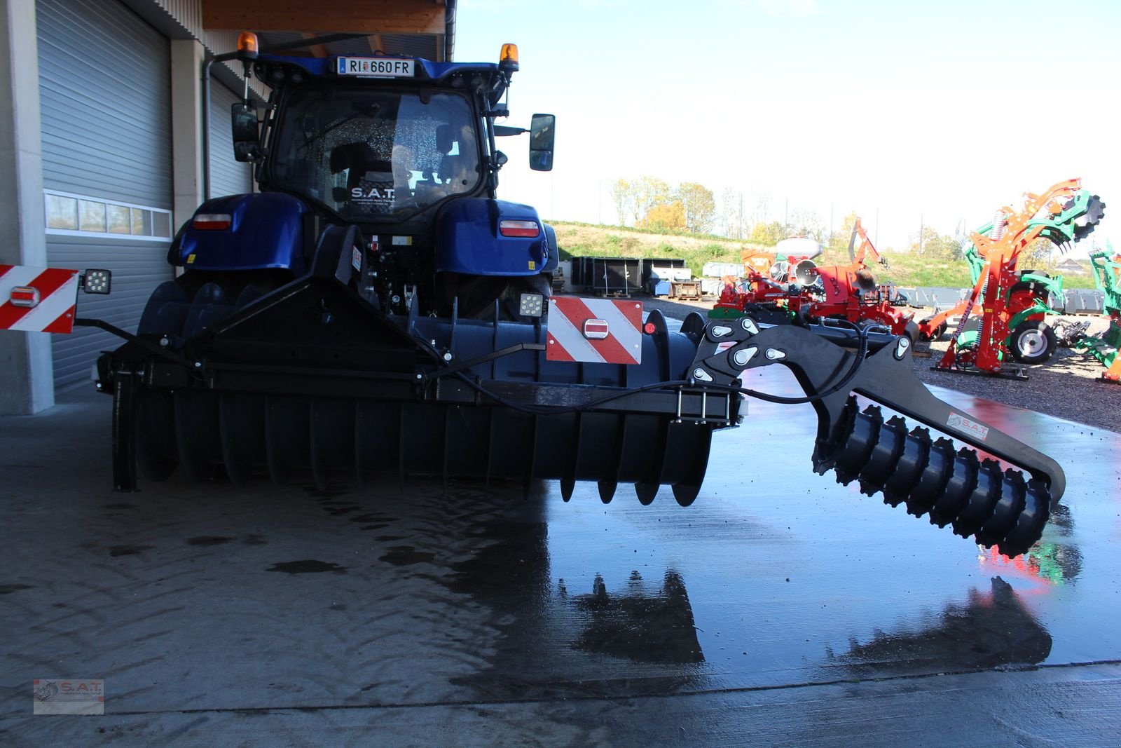 Siloentnahmegerät & Verteilgerät des Typs Sonstige SAT Silowalze mit Seitenverdichtungsarm - 4000Kg, Neumaschine in Eberschwang (Bild 17)