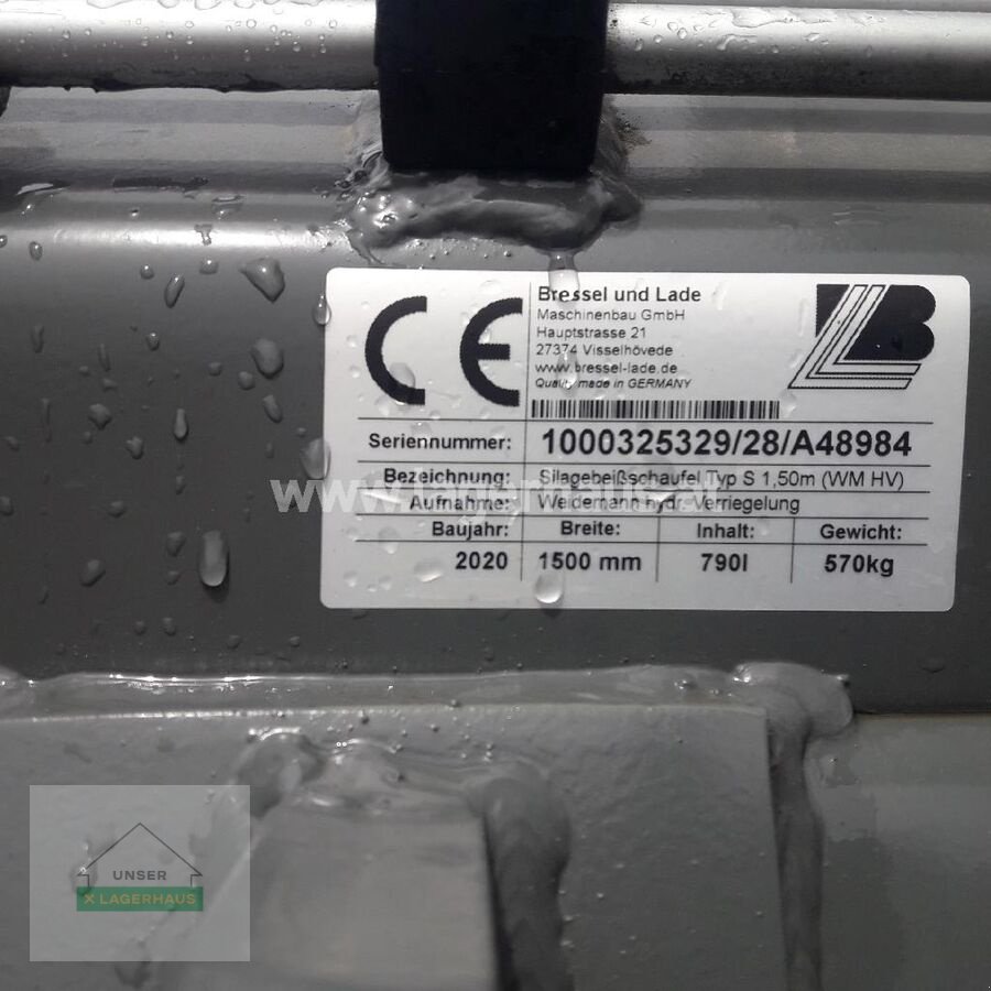 Siloentnahmegerät & Verteilgerät of the type Sonstige SILAGEREIßSCHAUFEL, Gebrauchtmaschine in Ottensheim (Picture 11)