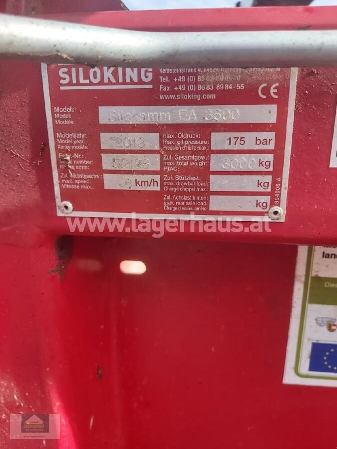 Siloentnahmegerät & Verteilgerät Türe ait Sonstige SILOKAMM EA 3600, Gebrauchtmaschine içinde Klagenfurt (resim 3)