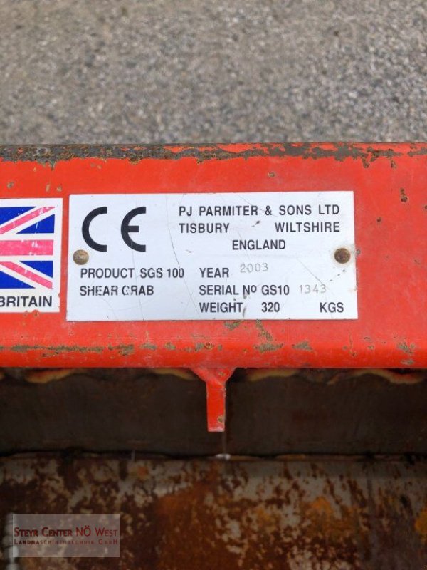 Siloentnahmegerät & Verteilgerät Türe ait Sonstige Siloschneidezange SGM S 100WM/HV, Gebrauchtmaschine içinde Purgstall (resim 5)