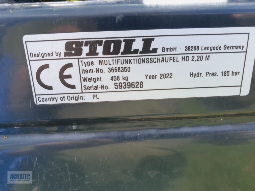 Siloentnahmegerät & Verteilgerät of the type Stoll Greifschaufel 2,20m, Gebrauchtmaschine in Salching bei Straubing (Picture 4)