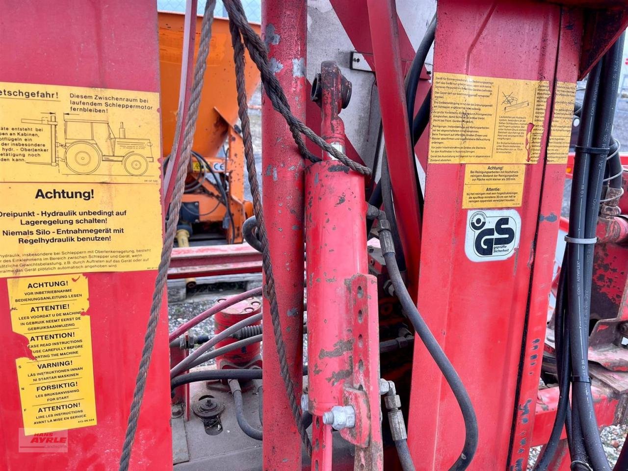 Siloentnahmegerät & Verteilgerät Türe ait Strautmann Hydrofox Blockschnei, Gebrauchtmaschine içinde Steinheim (resim 6)