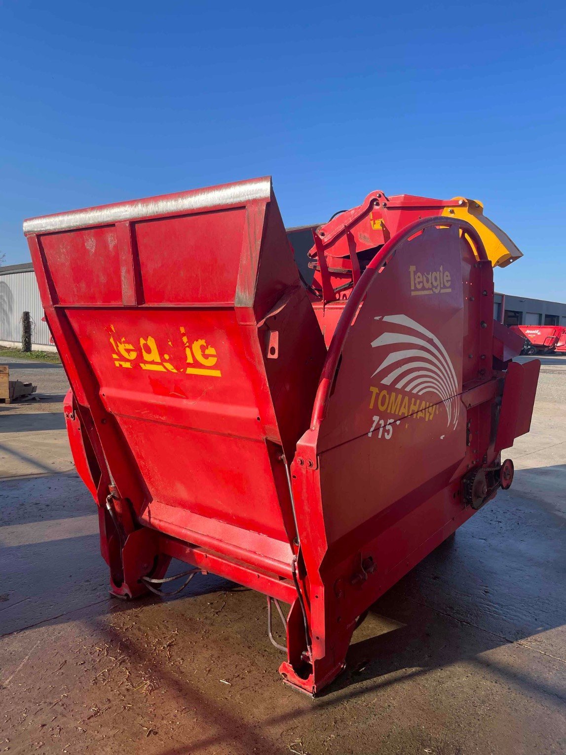 Siloentnahmegerät & Verteilgerät del tipo Teagle Pailleuse TOMAHAWK7150 DUAL SHOP Teagle, Gebrauchtmaschine en SAINT CLAIR SUR ELLE (Imagen 8)