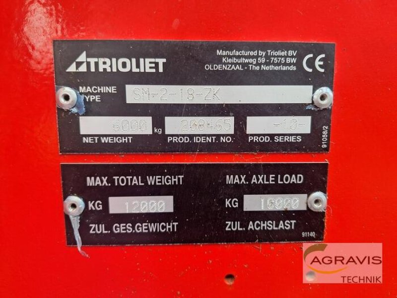 Siloentnahmegerät & Verteilgerät a típus Trioliet SOLOMIX 2 1800 ZK, Vorführmaschine ekkor: Kürten-Neuensaal (Kép 6)