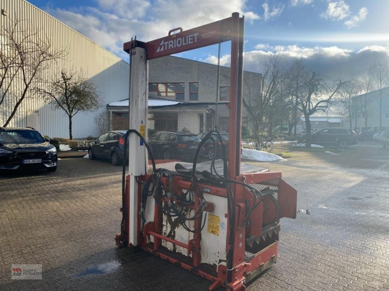 Siloentnahmegerät & Verteilgerät типа Trioliet TU 195 SILOBLOCKSCHNEIDER, Gebrauchtmaschine в Oyten (Фотография 3)