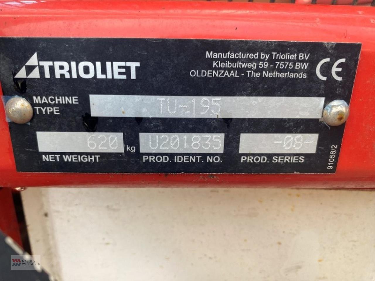 Siloentnahmegerät & Verteilgerät типа Trioliet TU 195 SILOBLOCKSCHNEIDER, Gebrauchtmaschine в Oyten (Фотография 5)