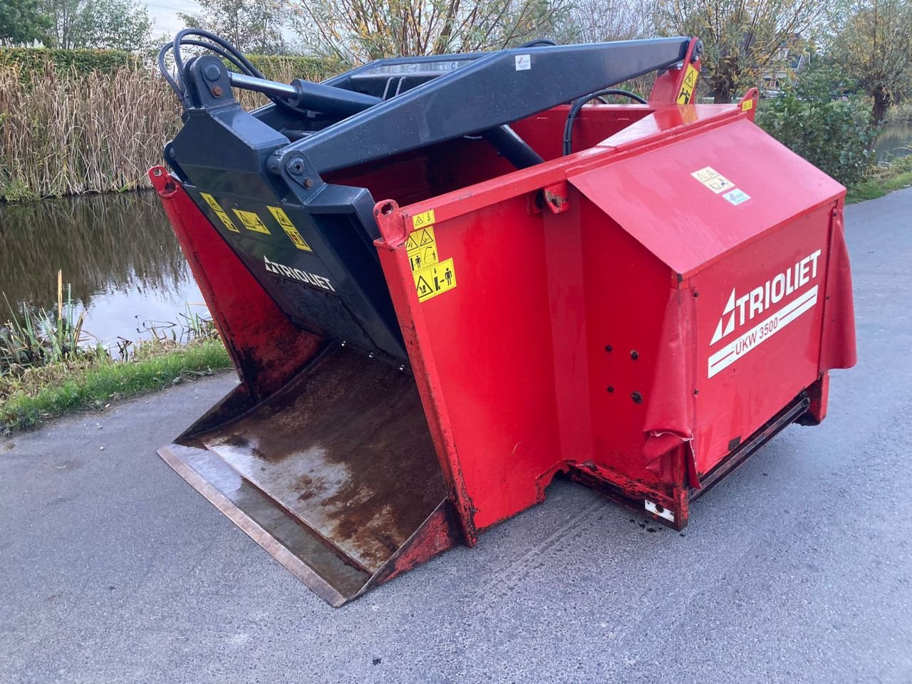 Siloentnahmegerät & Verteilgerät tipa Trioliet uitkuil doseerwagen UKW 3500, Gebrauchtmaschine u Stolwijk (Slika 3)