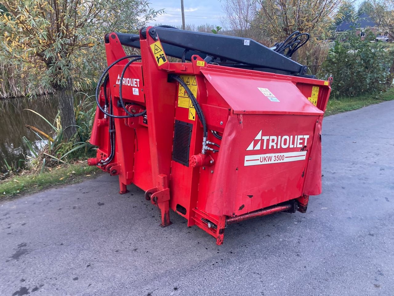 Siloentnahmegerät & Verteilgerät tipa Trioliet uitkuil doseerwagen UKW 3500, Gebrauchtmaschine u Stolwijk (Slika 1)