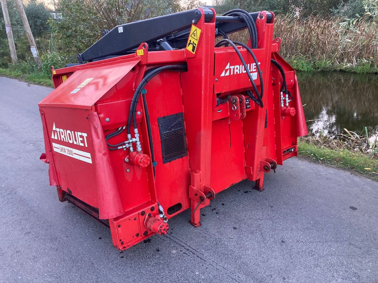 Siloentnahmegerät & Verteilgerät tipa Trioliet uitkuil doseerwagen UKW 3500, Gebrauchtmaschine u Stolwijk (Slika 8)