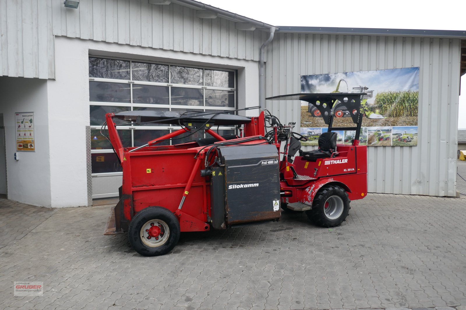 Siloentnahmegerät & Verteilgerät del tipo Zenz Profi 4000 LuR Selbstfahrsilokamm, Gebrauchtmaschine In Dorfen (Immagine 1)