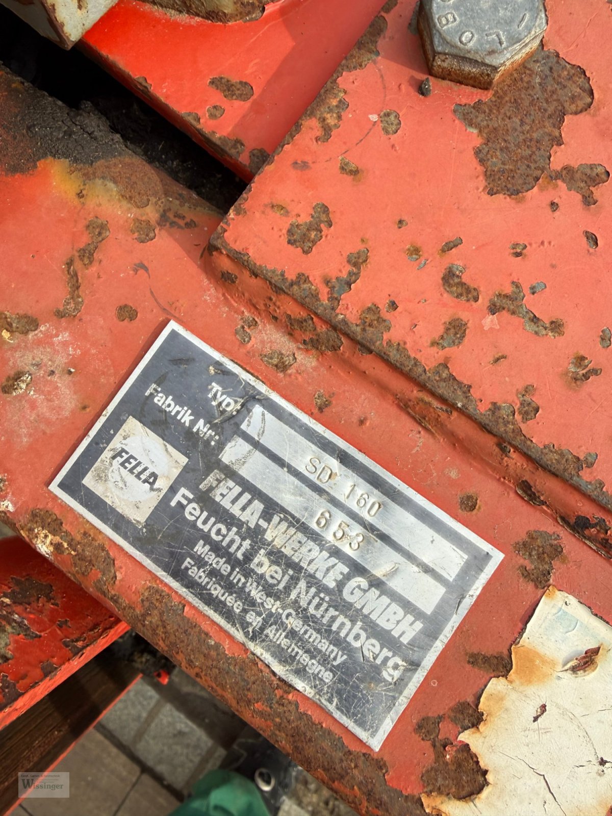 Silofräse del tipo Fella SD 160, Gebrauchtmaschine en Thalmässing (Imagen 2)