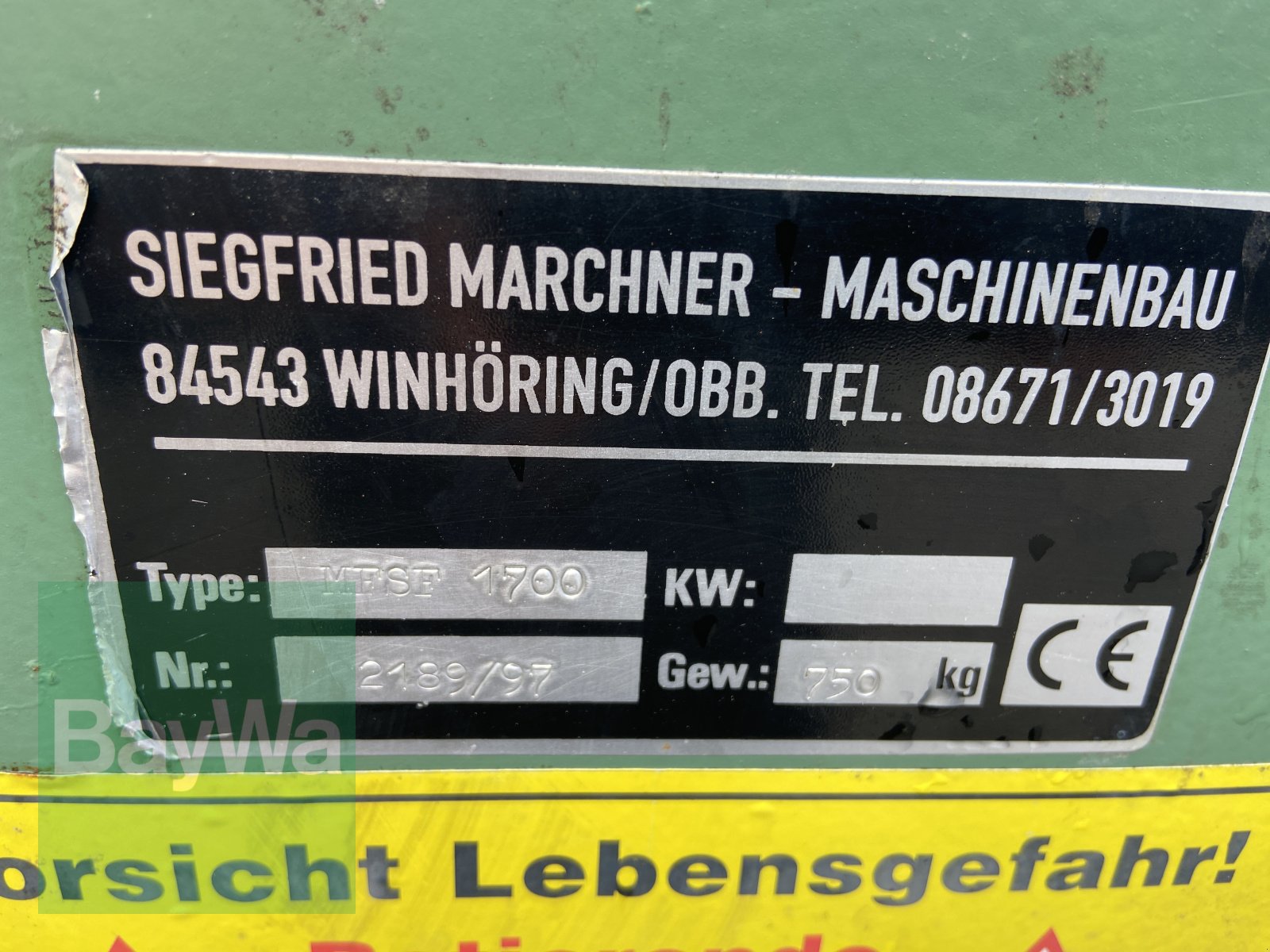 Silofräse des Typs Marchner MFSF 1700, Gebrauchtmaschine in Bamberg (Bild 5)