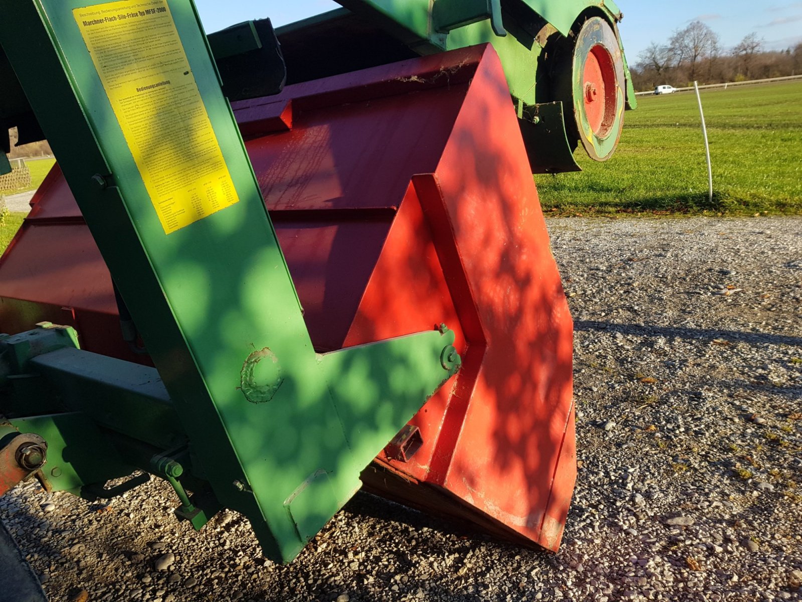 Silofräse des Typs Marchner MFSF 2000, Gebrauchtmaschine in Königsbrunn (Bild 2)
