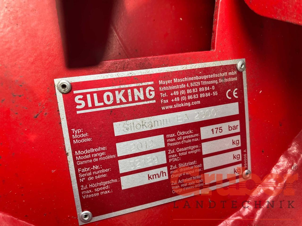 Silokamm типа Siloking D 2300, Gebrauchtmaschine в Ampfing (Фотография 6)