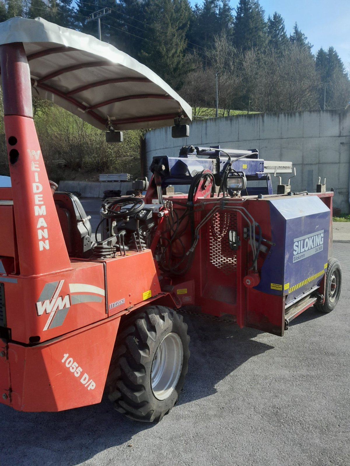 Silokamm van het type Siloking Silokamm DA 3600, Gebrauchtmaschine in Leonberg (Foto 1)