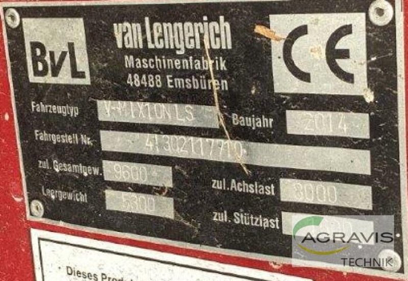 Silokamm a típus van Lengerich V-MIX 10, Gebrauchtmaschine ekkor: Steinheim (Kép 7)