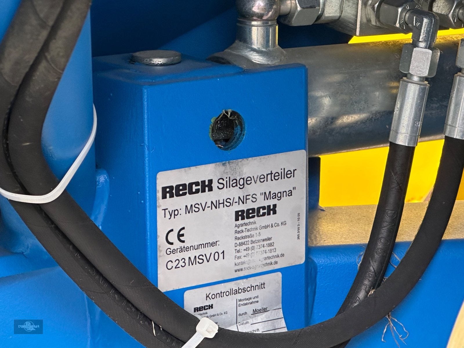 Siloverteiler van het type Reck Magna Silo Verteiler 2016, Gebrauchtmaschine in Rankweil (Foto 8)