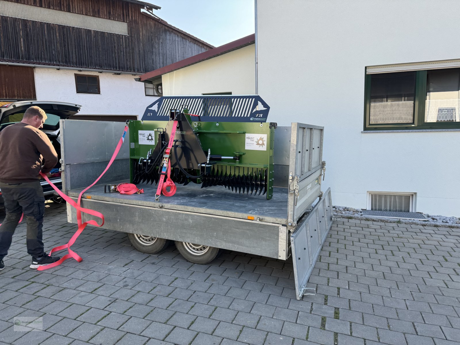 Siloverteiler des Typs Sonstige Point Tec (Hellwagner) Rotorverteiler Siloverteiler Maisschild GPS Schiebeschild, Neumaschine in Kötzting (Bild 21)