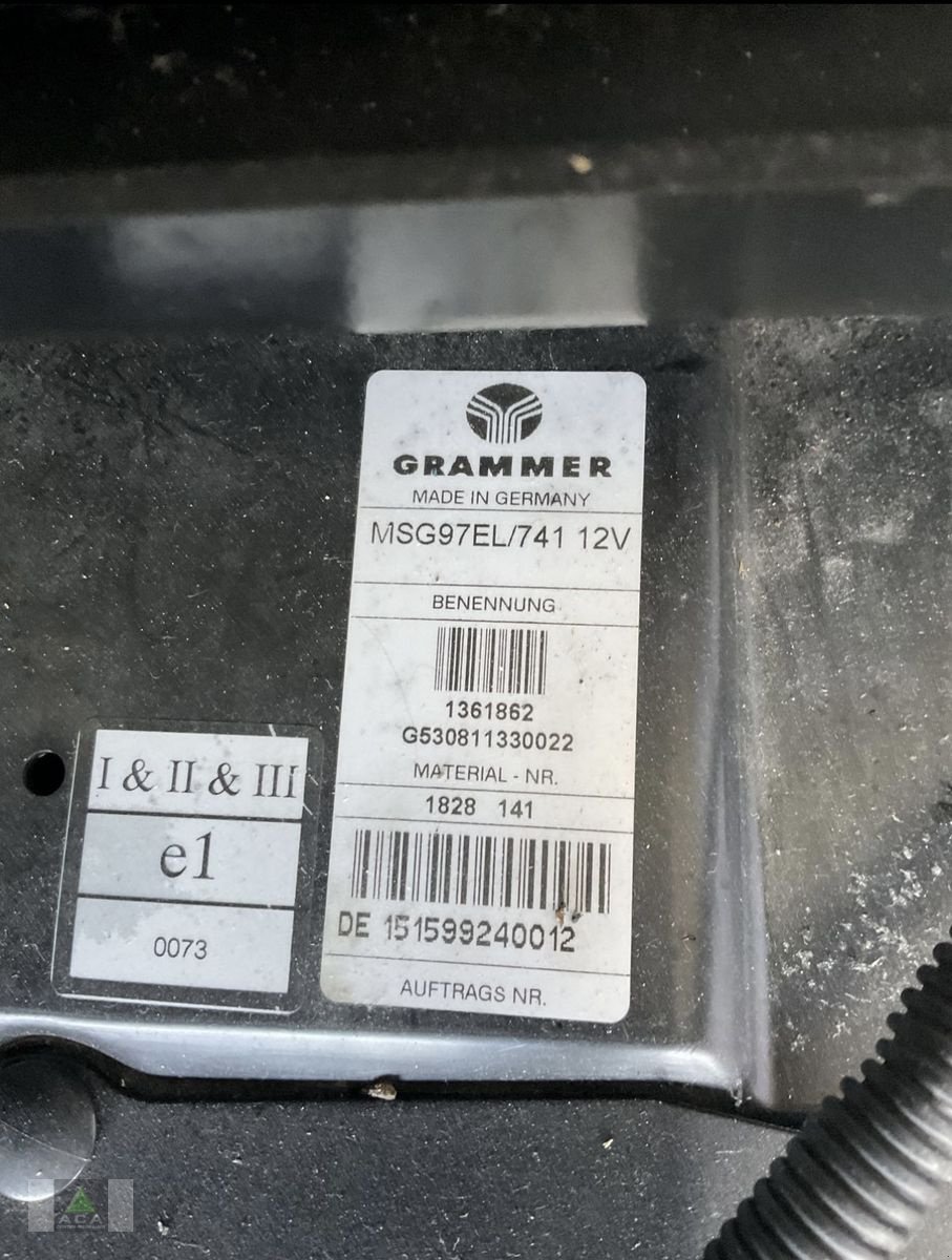 Sitz des Typs Grammer Grammer Evolution, Neumaschine in Markt Hartmannsdorf (Bild 2)