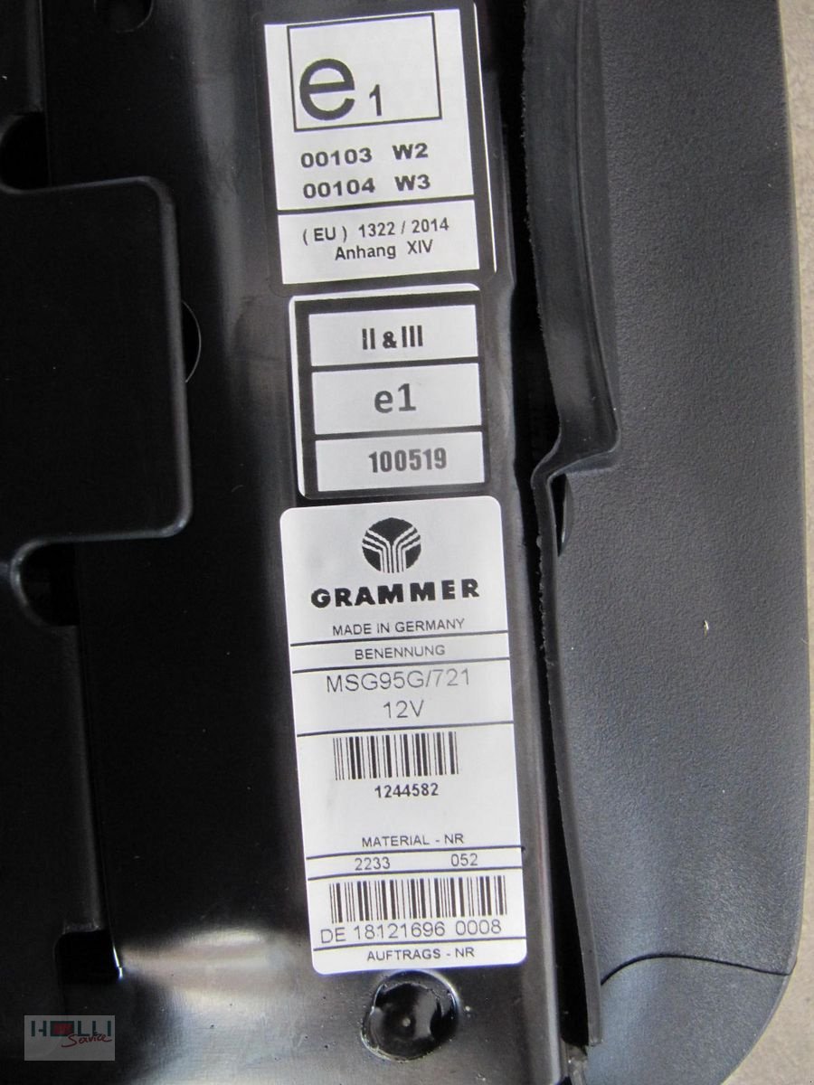 Sitz typu Grammer MSG 95G/721 L-ECO, Neumaschine v Niederneukirchen (Obrázek 4)